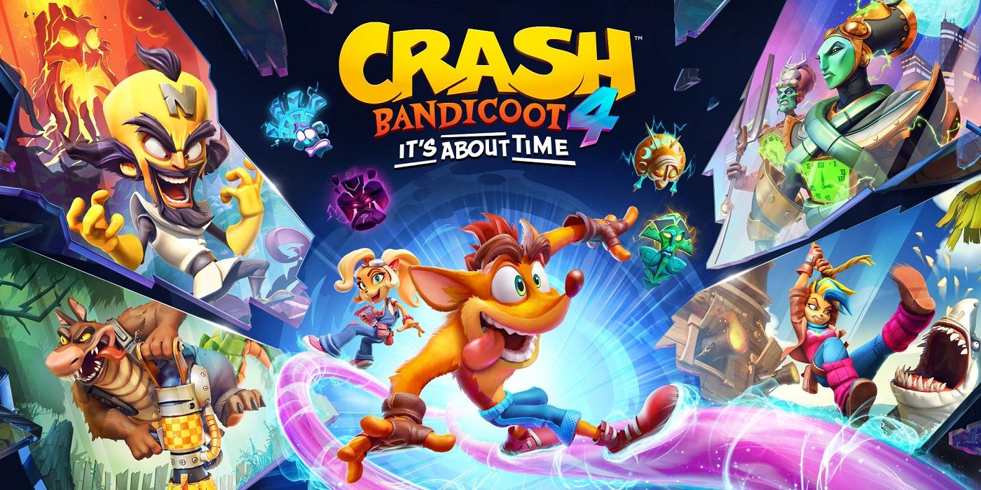 Cover art for Crash Bandicoot 4: It's About Time