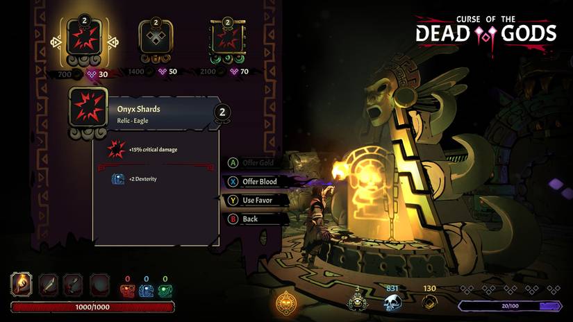 curse of the dead gods review