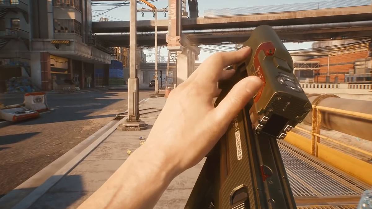 cyberpunk 2077 smart gun weapon reload