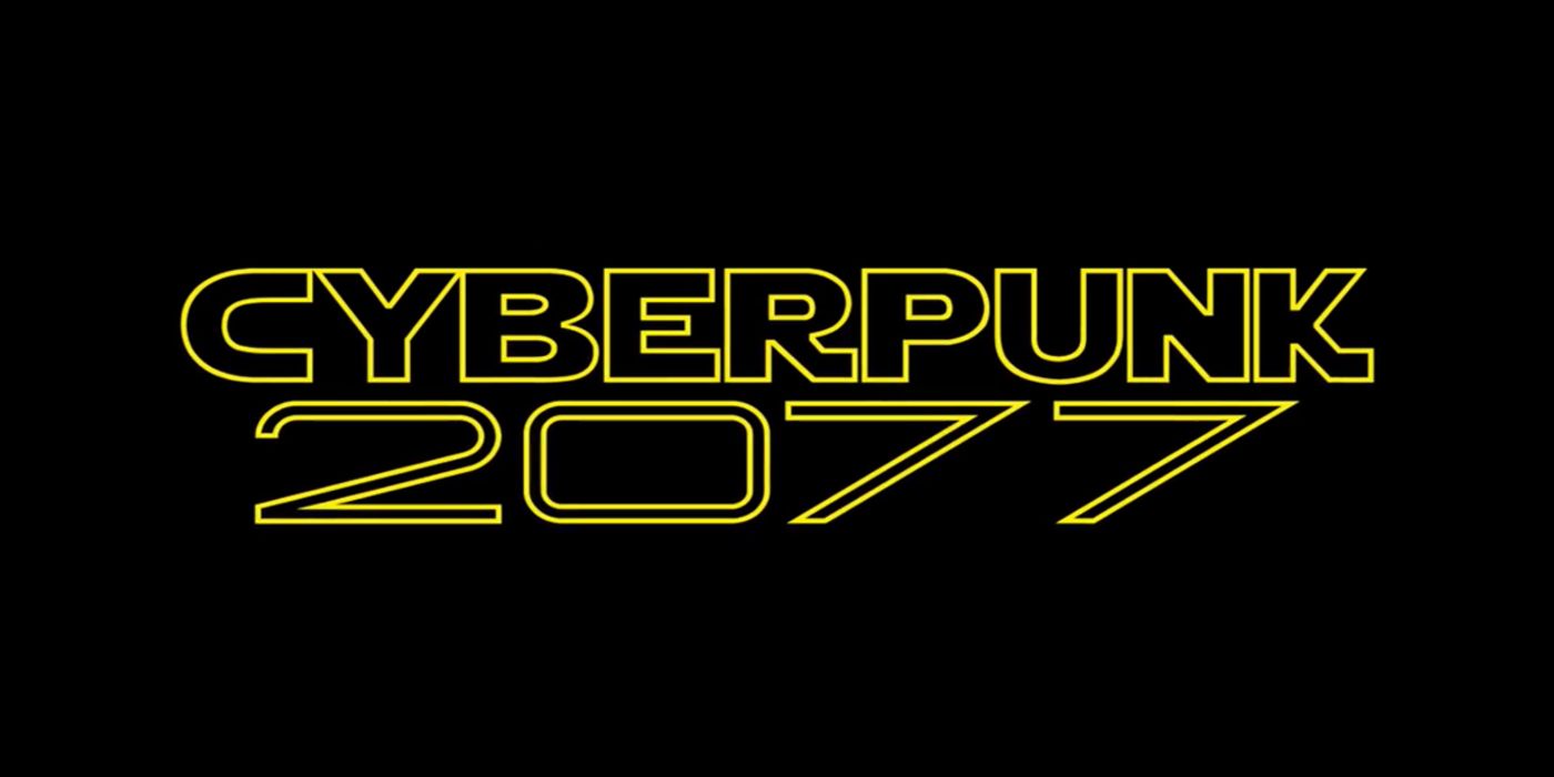 cyberpunk 2077 title in star wars font