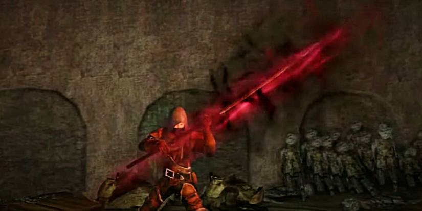 special ability of a boss weapon katana.