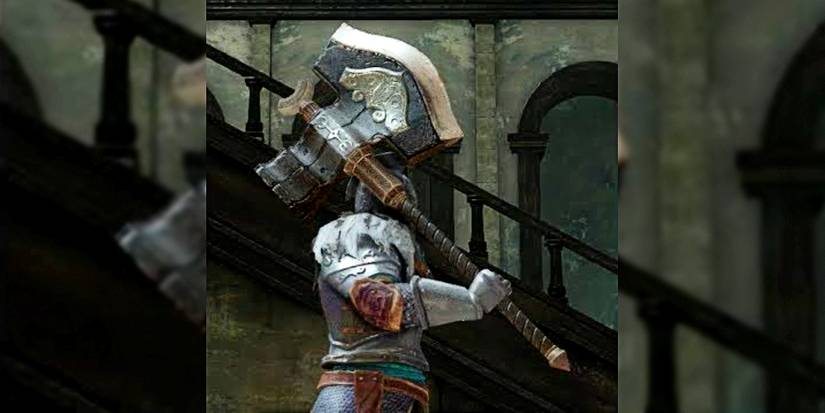 a very powerful and heavy one handed axe.