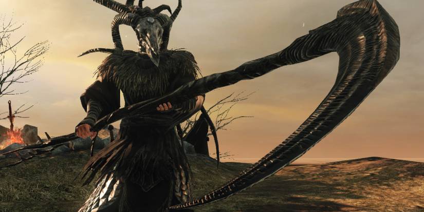 very powerful scythe made from the final boss's soul.