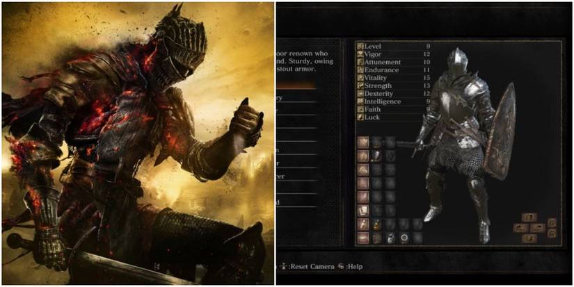 game box art and the character creation menu.