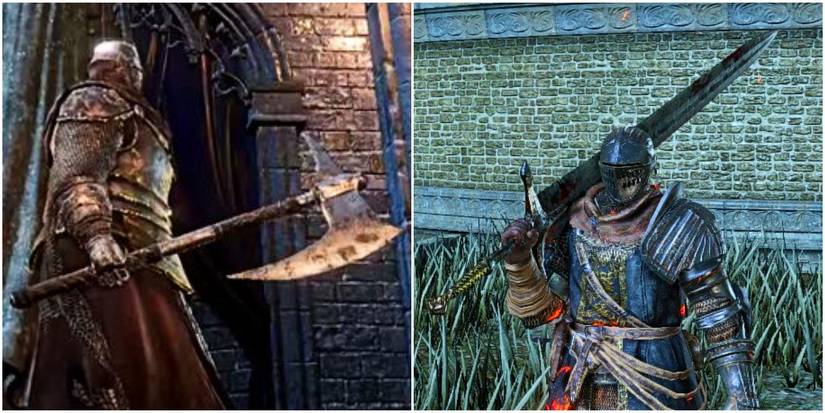 two weapons great for slaying dragons and possess innate lightning attack.