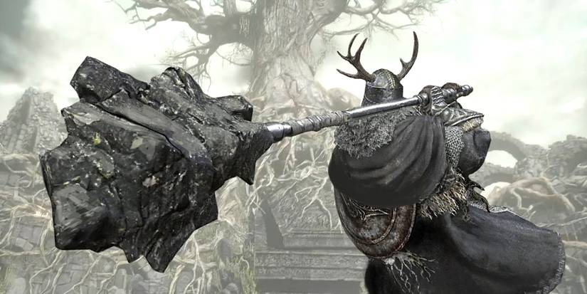 rugged rock great hammer from the dlc.