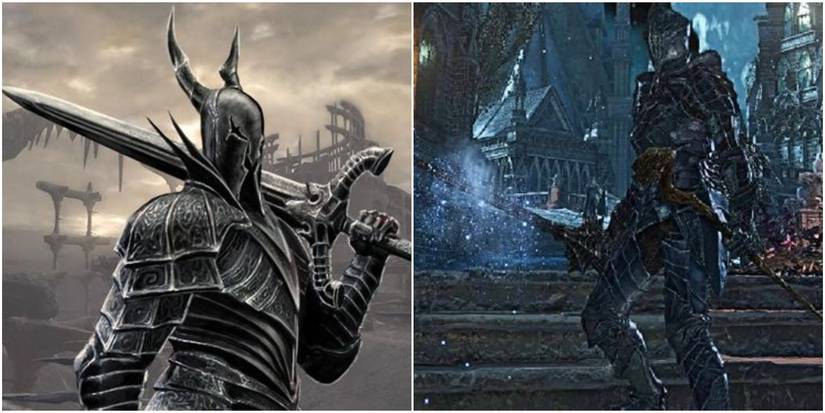 black knight sword and irithyll rapier.
