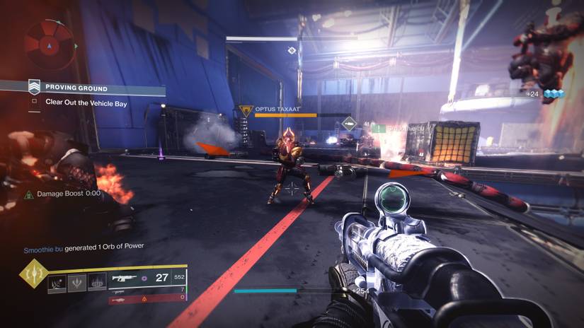 special cabal psion target in land tank vehicle bay