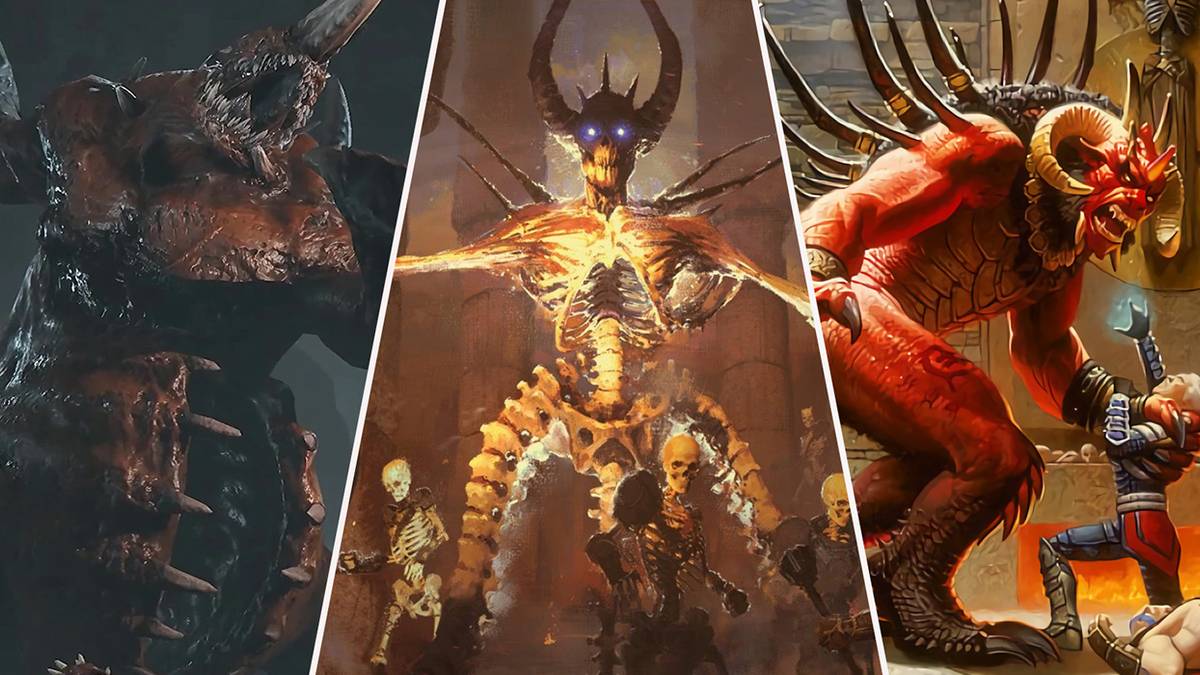 Diablo 2 - Duriel, Diablo, Mephisto