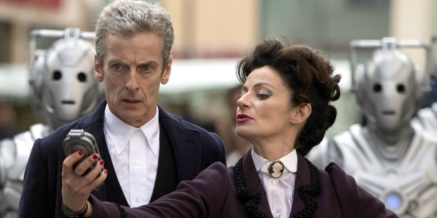 Doom Patrol Peter Capaldi and Michelle Gomez in Doctor Who