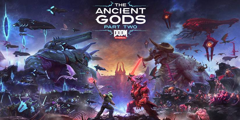 doom eternal ancient gods part 2 art