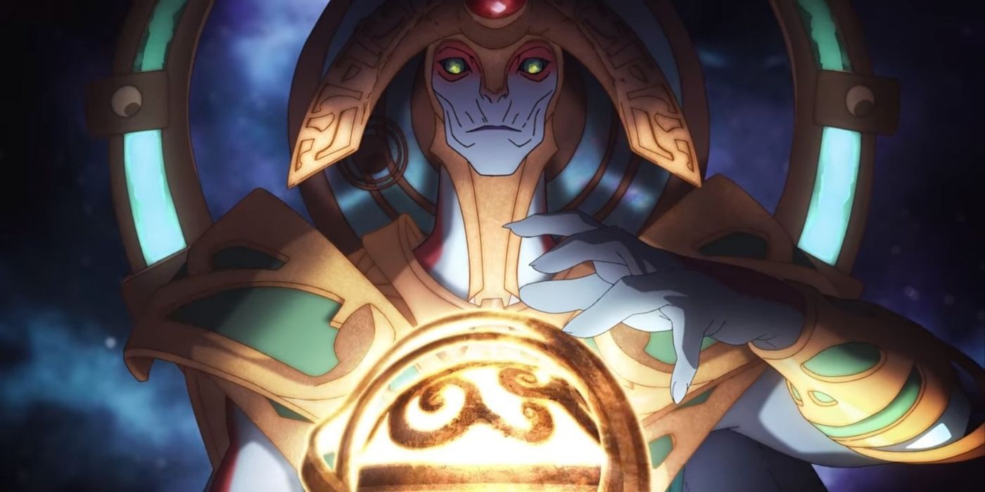 oracle in dragon's blood anime