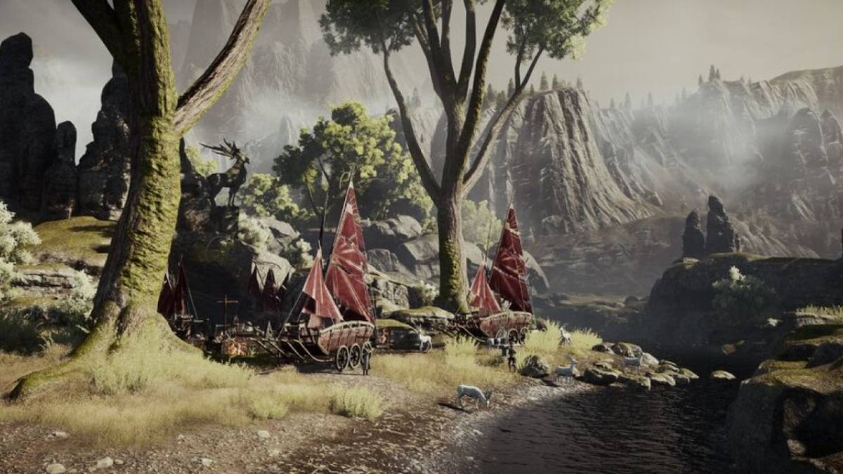 Dragon Age Inquisition Dalish Camp