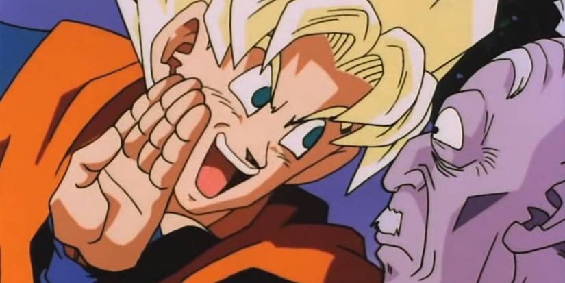 Goku promises Bulma and Videl to the Old Kai in exchange for him training Gohan (Dragon Ball Z)