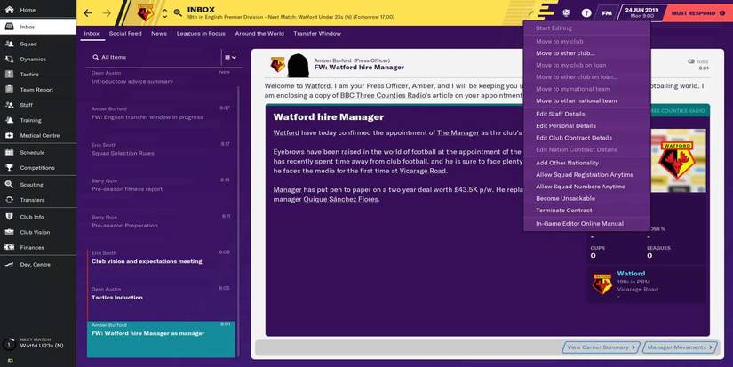 Football Manager 21 - editor