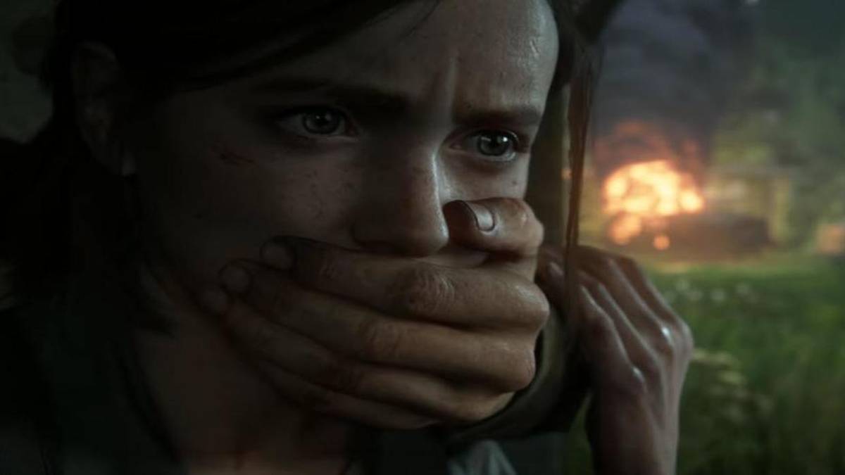 last of us 2 ellie mouth covered