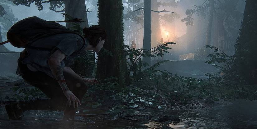 ellie sneaks by seraphites last of us 2