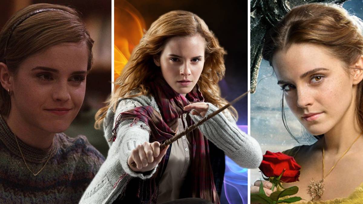 Emma Watson in The Perks of Being a Wallflower, Harry Potter and Beauty and the Beast