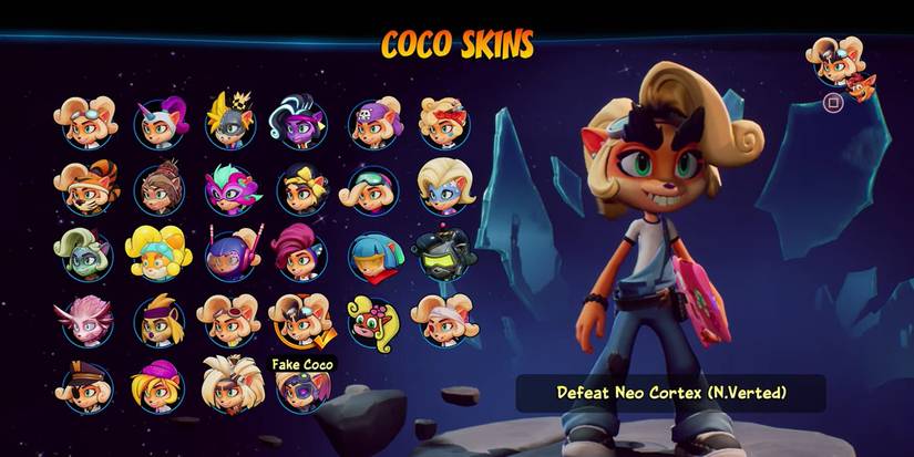 Crash Bancioot 4 - Coco in Fake Coco skin