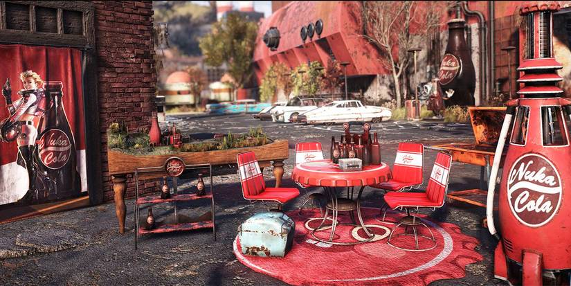 Fallout 75 Nuka Cola decorations