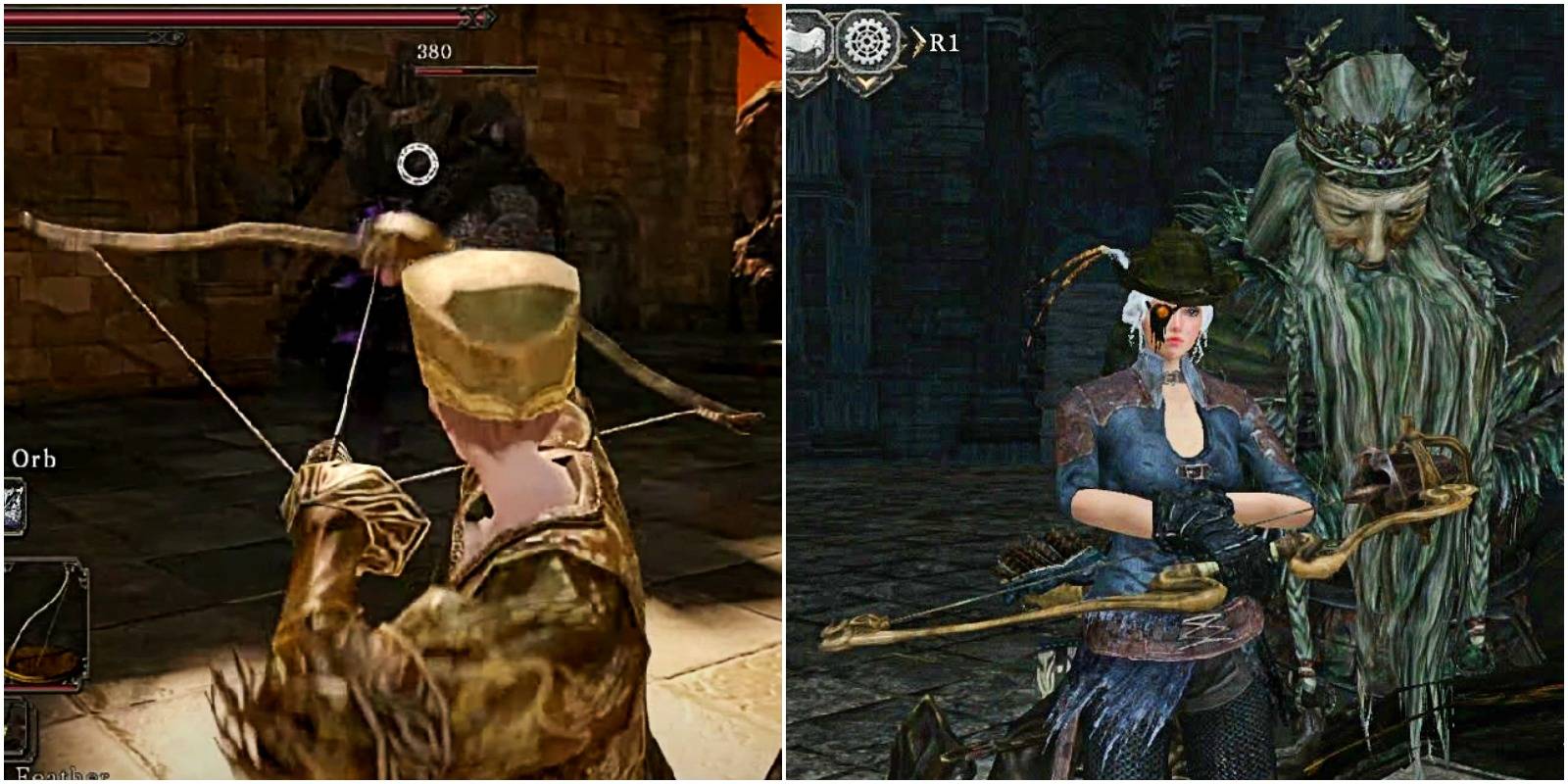 composite bow and the bow of want.