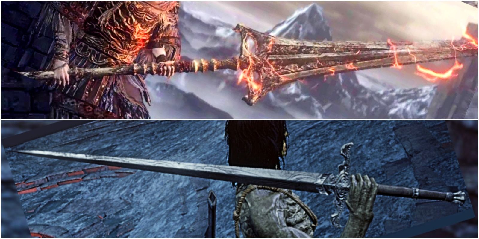dragonslayer swordspear and the drakeblood greatsword.
