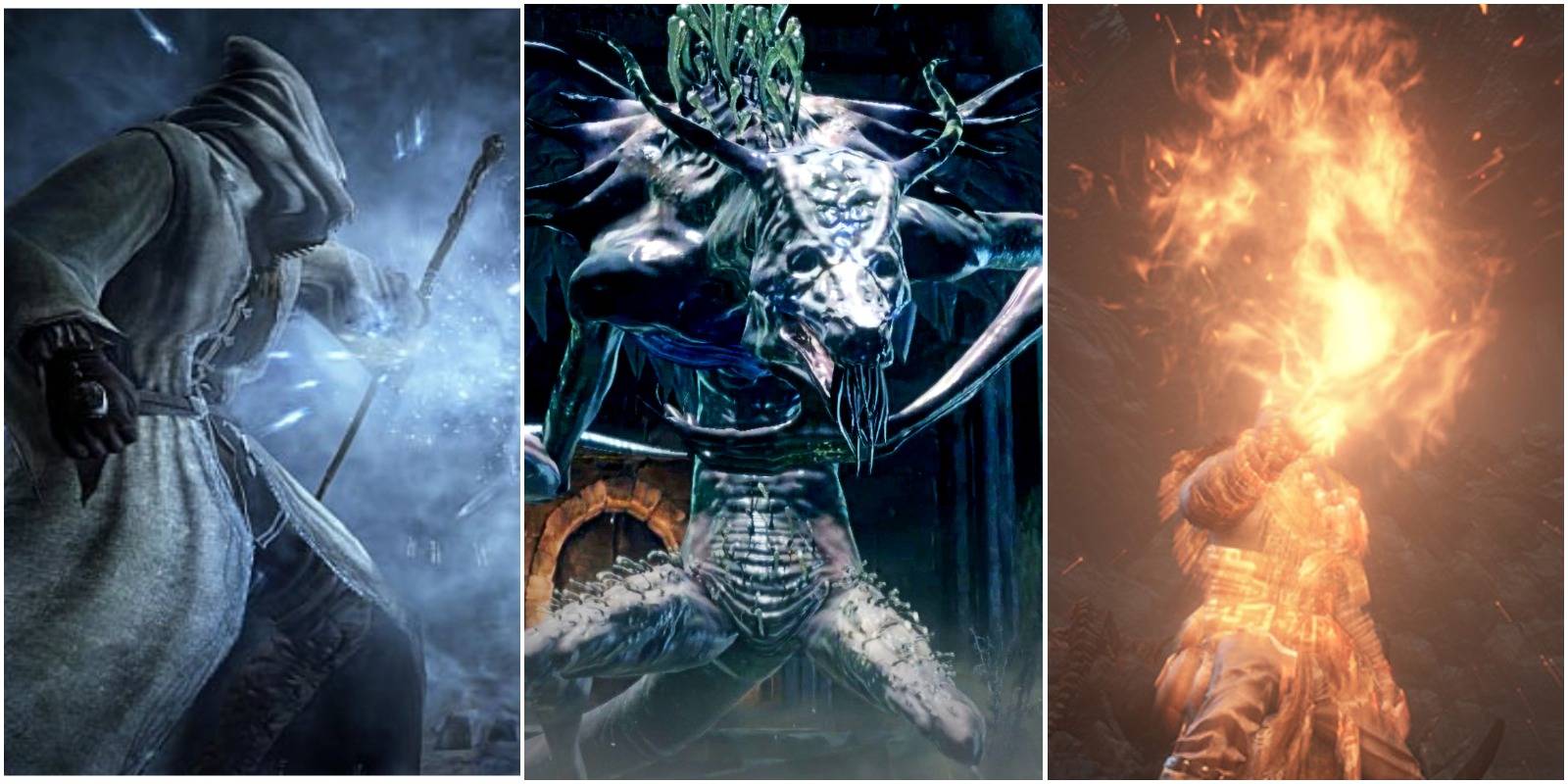 snap freeze, oceiros the consumed king, and a pyromancy.