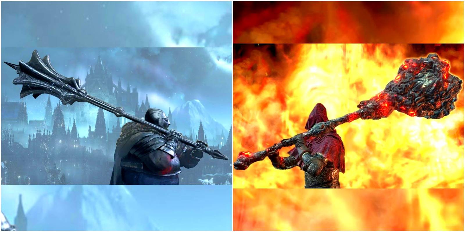 vordt's great hammer and the old king's great hammer.