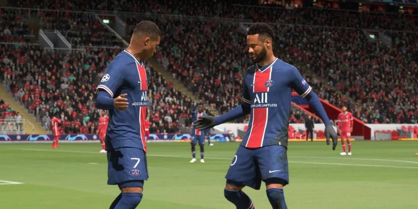 FIFA 21 Kylian Mbappe and Neymar