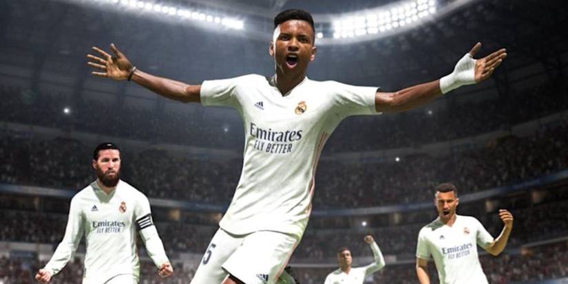 FIFA 21 Rodrygo Celebrating