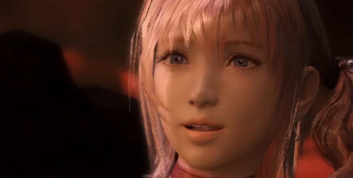 Serah's ditzniess often helps to lighten the mood during Final Fantasy XIII-2