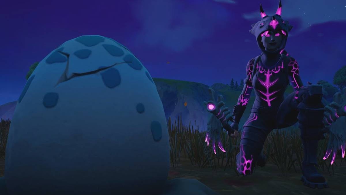 fortnite season 6 dinosaur raptor egg