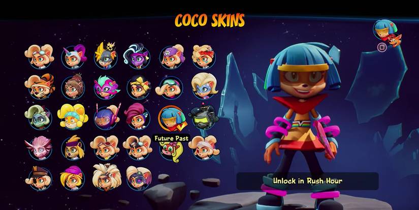 Crash Bancioot 4 - Coco in Future Past skin