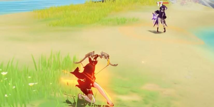 Genshin Impact Amber Fiery Rain