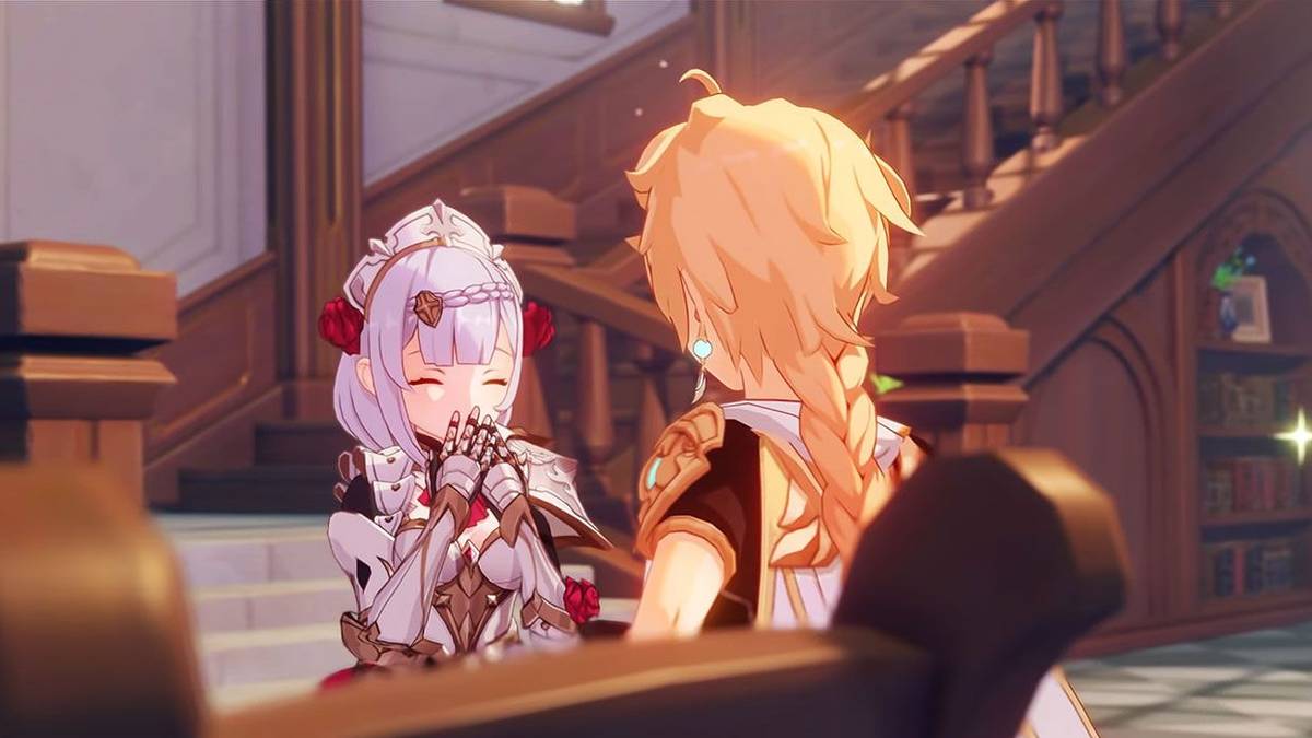 genshin impact noelle hangout