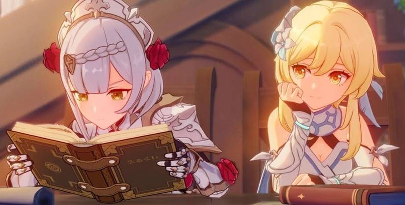 genshin impact noelle hangout