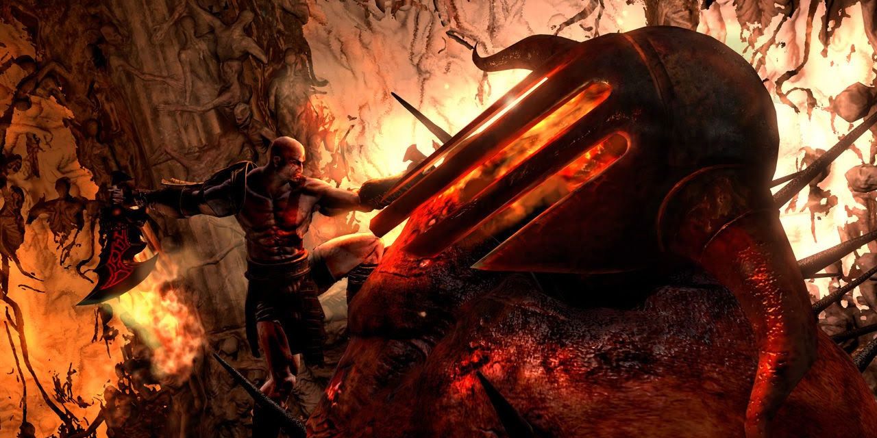 Kratos kills Hades; allowing the souls of the dead to escape from the Underworld