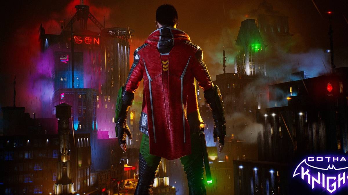 robin gotham knights back view