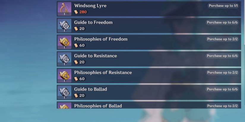 talent ascension materials