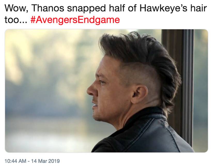 Hawkeye meme
