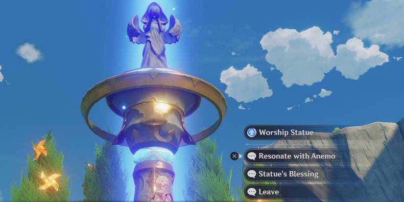 statue of the seven mondstadt