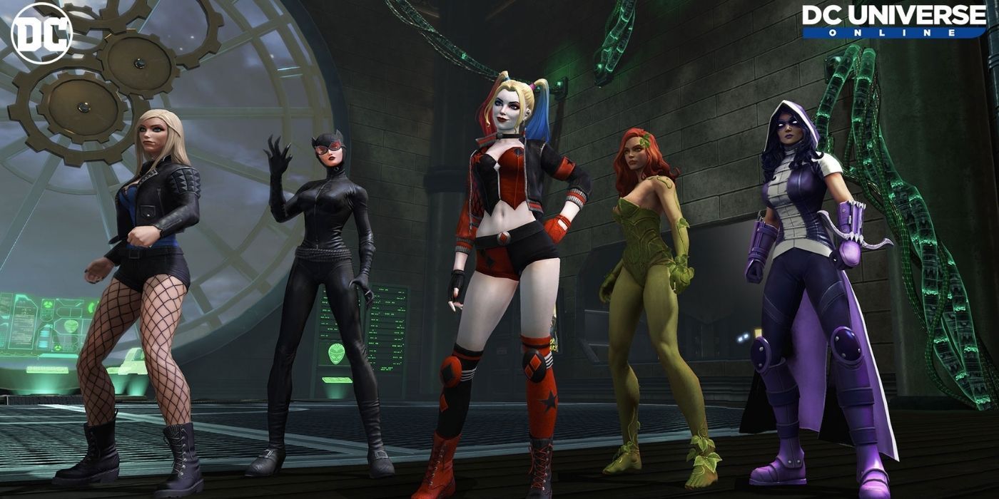 characters from dc universe online game