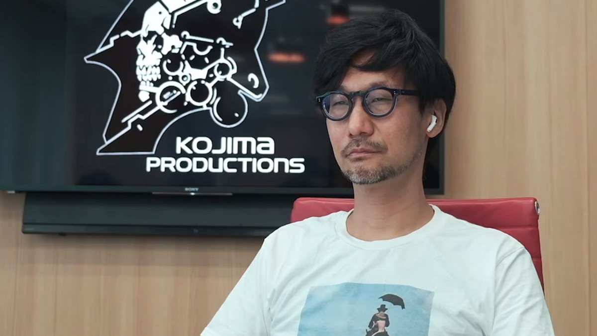Photo of Hideo Kojima at his new studio Kojima Productions