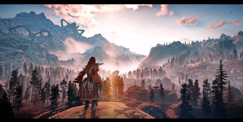 horizon clover reshade looking over world