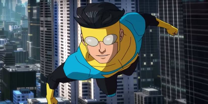 invincible mark grayson flying