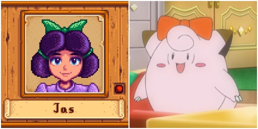 Jas from Stardew Valley, and Clefairy in the Pokemon anime