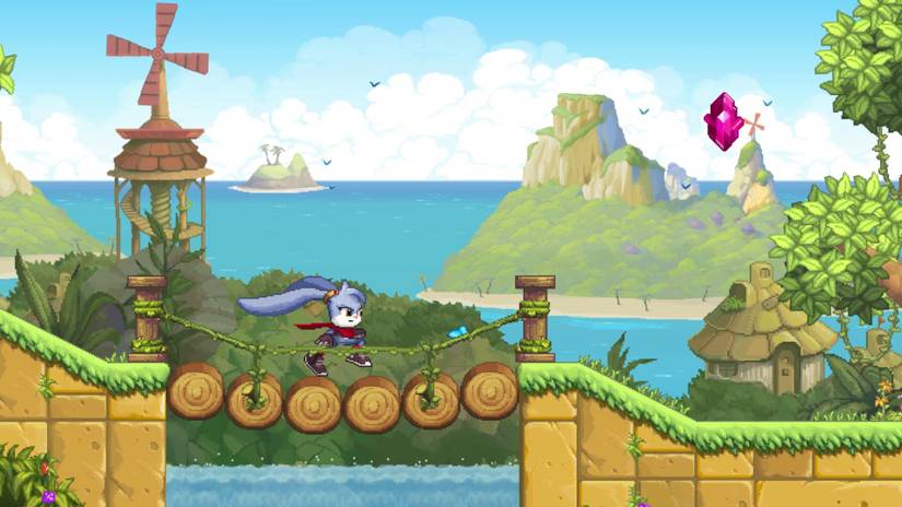 Kaze and the Wild Masks nostalgic imagery