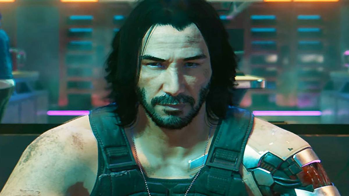 keanu reeves buying cyberpunk merch