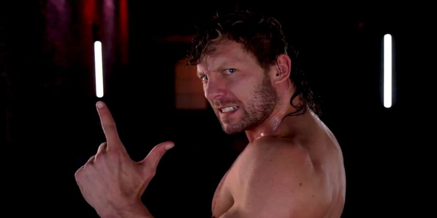 kenny omega aew finger gun