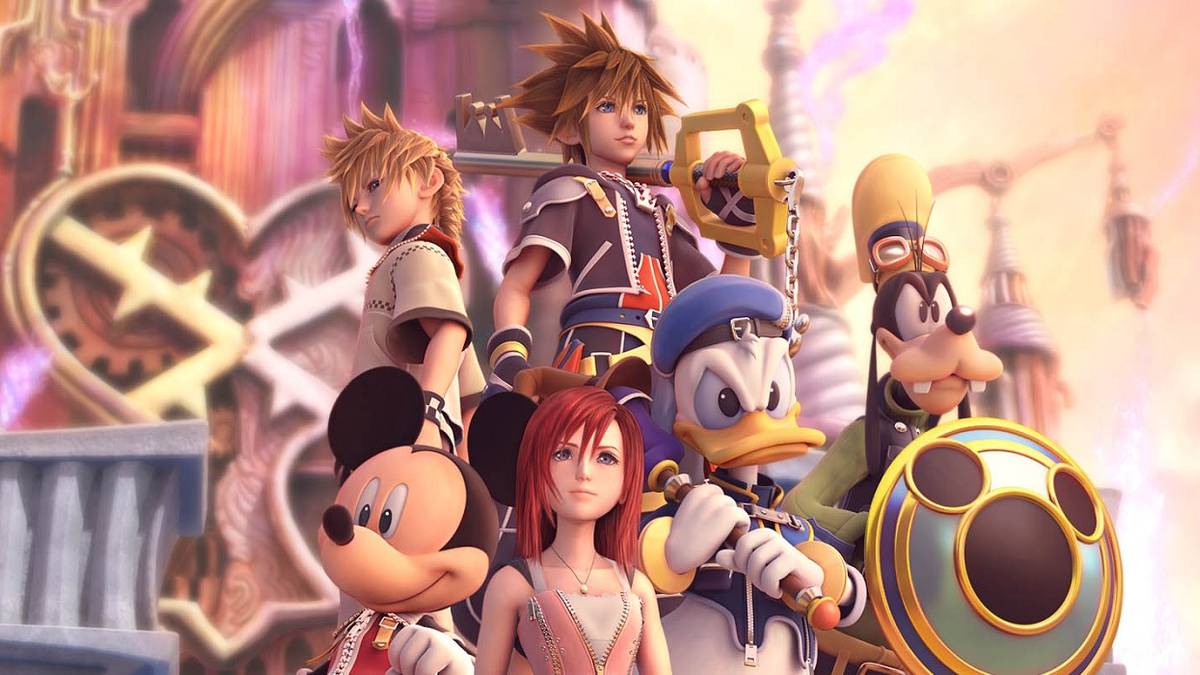 kingdom hearts 2 promo art